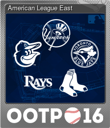 Series 1 - Card 2 of 6 - American League East