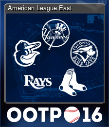 Series 1 - Card 2 of 6 - American League East