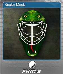 Series 1 - Card 5 of 6 - Snake Mask