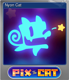 Series 1 - Card 4 of 7 - Nyon Cat