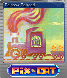 Series 1 - Card 5 of 7 - Rainbow Railroad