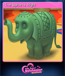 Series 1 - Card 9 of 12 - The Spice is Right
