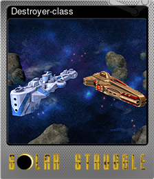 Series 1 - Card 2 of 6 - Destroyer-class