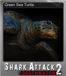 Series 1 - Card 1 of 5 - Green Sea Turtle