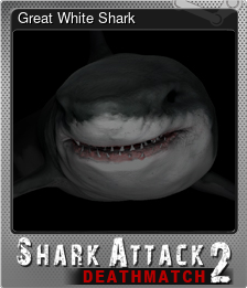 Series 1 - Card 2 of 5 - Great White Shark