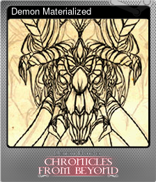 Series 1 - Card 4 of 6 - Demon Materialized