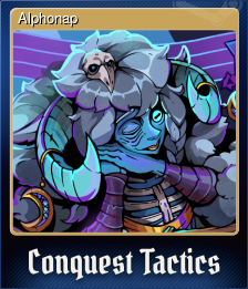 Series 1 - Card 6 of 10 - Alphonap