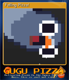 Series 1 - Card 3 of 7 - Falling Pizza!