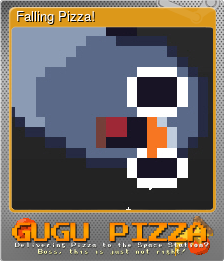 Series 1 - Card 3 of 7 - Falling Pizza!