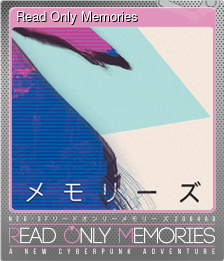 Series 1 - Card 8 of 8 - Read Only Memories