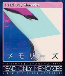 Series 1 - Card 8 of 8 - Read Only Memories