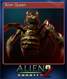 Series 1 - Card 4 of 5 - Alien Queen