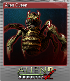 Series 1 - Card 4 of 5 - Alien Queen
