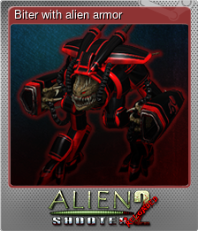 Series 1 - Card 3 of 5 - Biter with alien armor