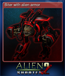 Series 1 - Card 3 of 5 - Biter with alien armor