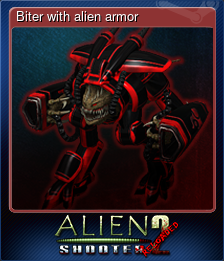 Biter with alien armor