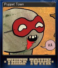 Series 1 - Card 3 of 6 - Puppet Town