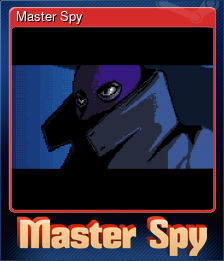 Series 1 - Card 1 of 6 - Master Spy