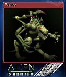 Series 1 - Card 2 of 5 - Raptor