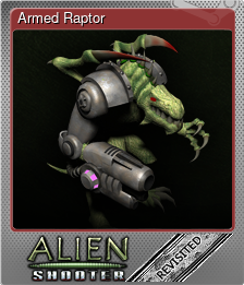 Series 1 - Card 1 of 5 - Armed Raptor