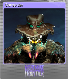 Series 1 - Card 4 of 10 - Gunspider
