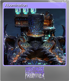 Series 1 - Card 1 of 10 - Abomination