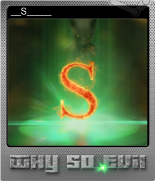 Series 1 - Card 3 of 8 - __S_____