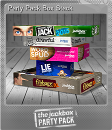 Series 1 - Card 6 of 6 - Party Pack Box Stack