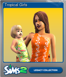 Series 1 - Card 3 of 5 - Tropical Girls