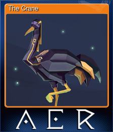 Series 1 - Card 6 of 6 - The Crane
