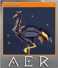 Series 1 - Card 6 of 6 - The Crane