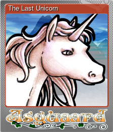 Series 1 - Card 4 of 8 - The Last Unicorn