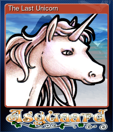 Series 1 - Card 4 of 8 - The Last Unicorn