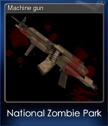 Series 1 - Card 4 of 5 - Machine gun
