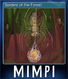 Series 1 - Card 5 of 5 - Spiders of the Forest