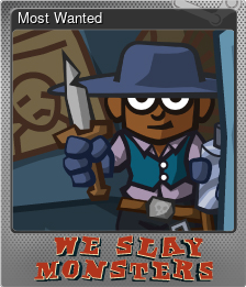 Series 1 - Card 5 of 6 - Most Wanted