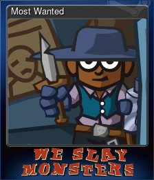 Series 1 - Card 5 of 6 - Most Wanted