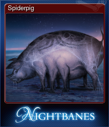 Series 1 - Card 5 of 10 - Spiderpig
