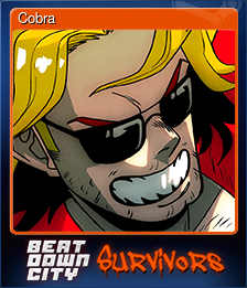 Series 1 - Card 4 of 10 - Cobra