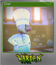 Series 1 - Card 4 of 11 - Chef