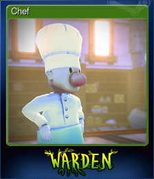 Series 1 - Card 4 of 11 - Chef