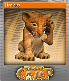 Series 1 - Card 2 of 6 - Lion cup