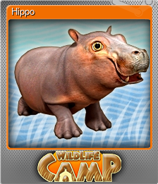 Series 1 - Card 3 of 6 - Hippo