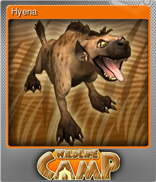 Series 1 - Card 4 of 6 - Hyena