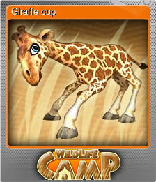 Series 1 - Card 1 of 6 - Giraffe cup