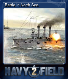 Series 1 - Card 3 of 9 - Battle in North Sea
