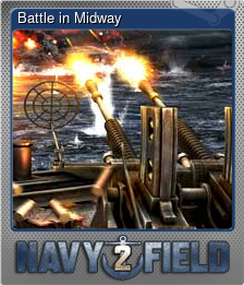 Series 1 - Card 8 of 9 - Battle in Midway