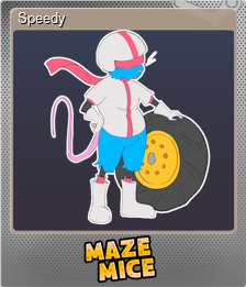 Series 1 - Card 8 of 15 - Speedy