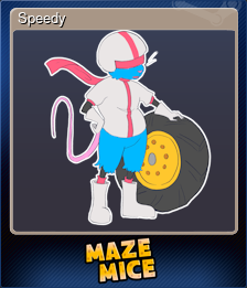 Series 1 - Card 8 of 15 - Speedy