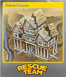 Series 1 - Card 1 of 5 - Ruined house